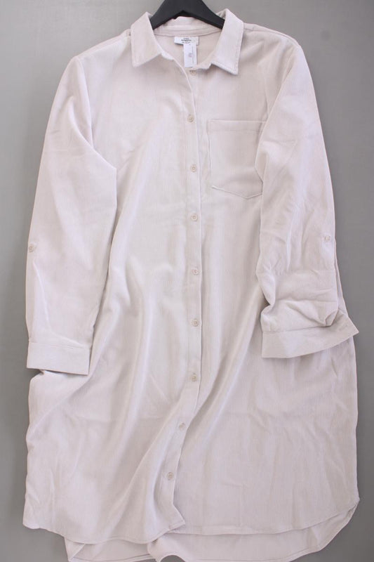 Gina Benotti Cordkleid Gr. 48/50 neuwertig Langarm creme aus Polyester