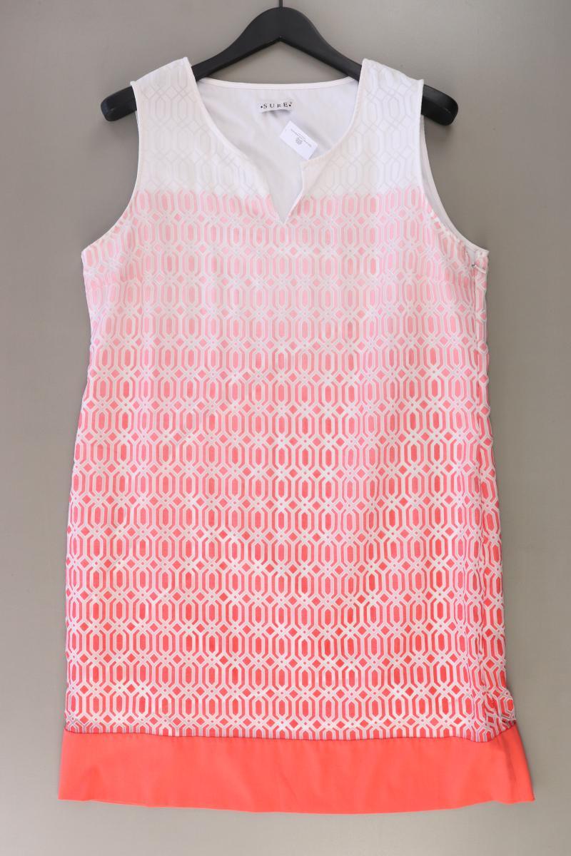 Sure Etuikleid Gr. 46 Ärmellos rosa aus Viskose