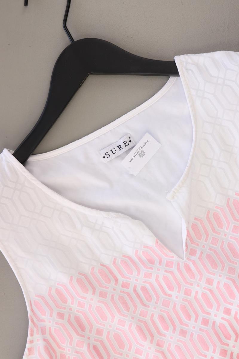 Sure Etuikleid Gr. 46 Ärmellos rosa aus Viskose