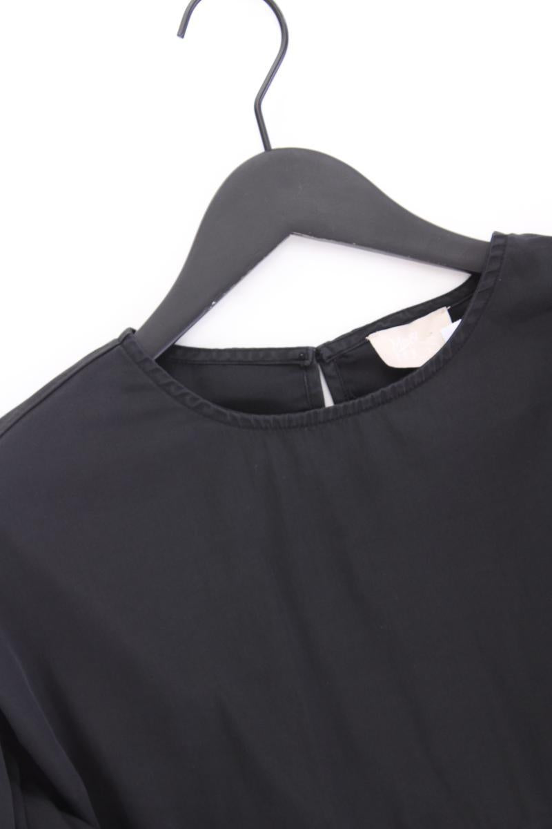 Mrs & Hugs Classic Bluse Gr. M 3/4 Ärmel schwarz aus Baumwolle