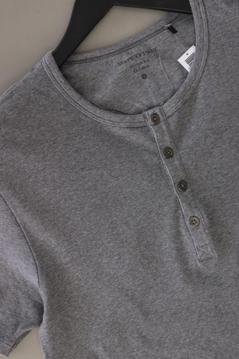 Marc O'Polo T-Shirt für Herren Gr. XXL Kurzarm grau aus Baumwolle