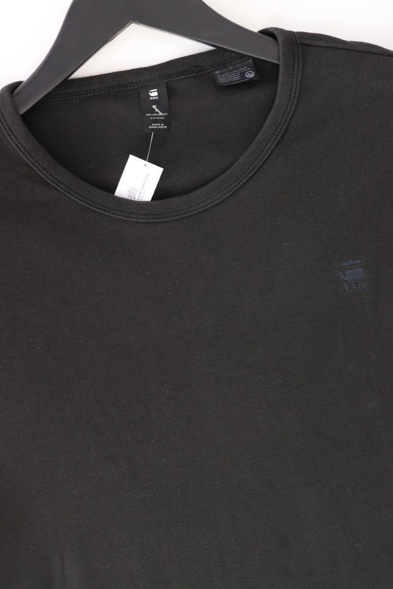 G-Star RAW T-Shirt für Herren Gr. XL Kurzarm schwarz aus Baumwolle