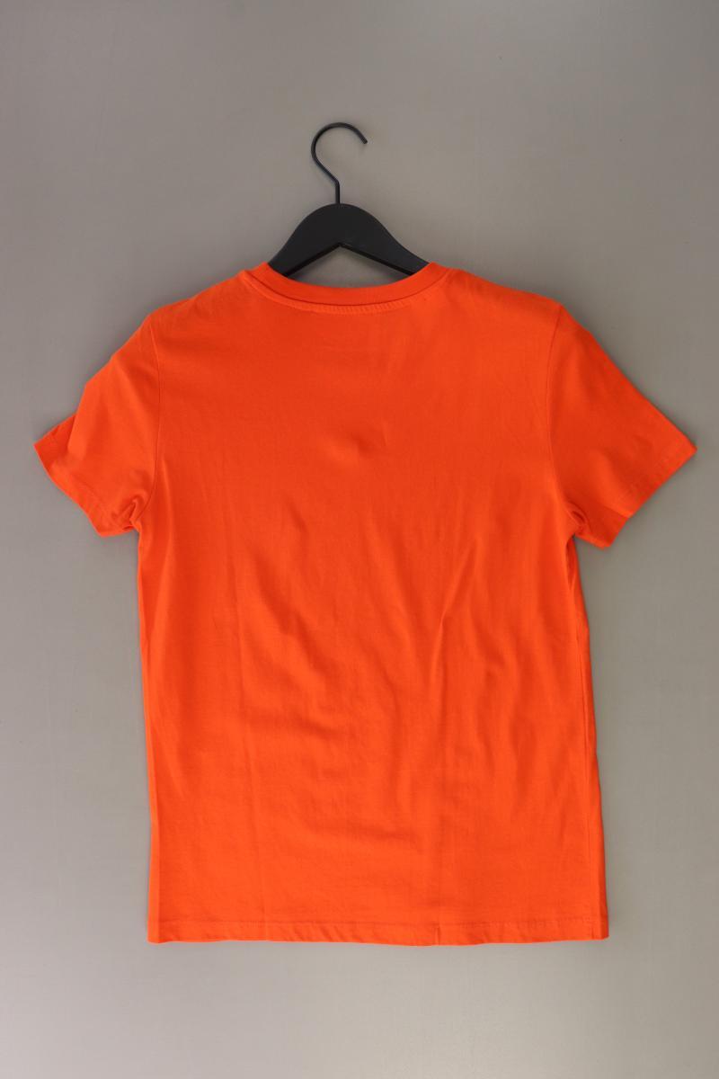 Selected Femme T-Shirt Gr. S neuwertig Kurzarm orange aus Baumwolle