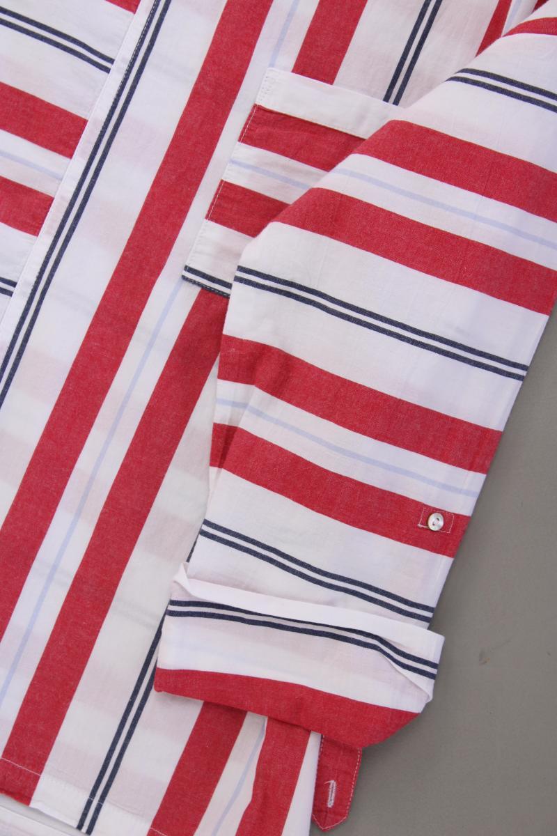 Esprit Oversize-Bluse Gr. 36 gestreift 3/4 Ärmel rot