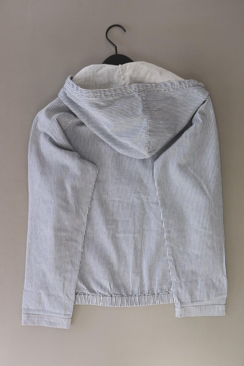 Marc O'Polo Kapuzenjacke Gr. M gestreift blau aus Baumwolle