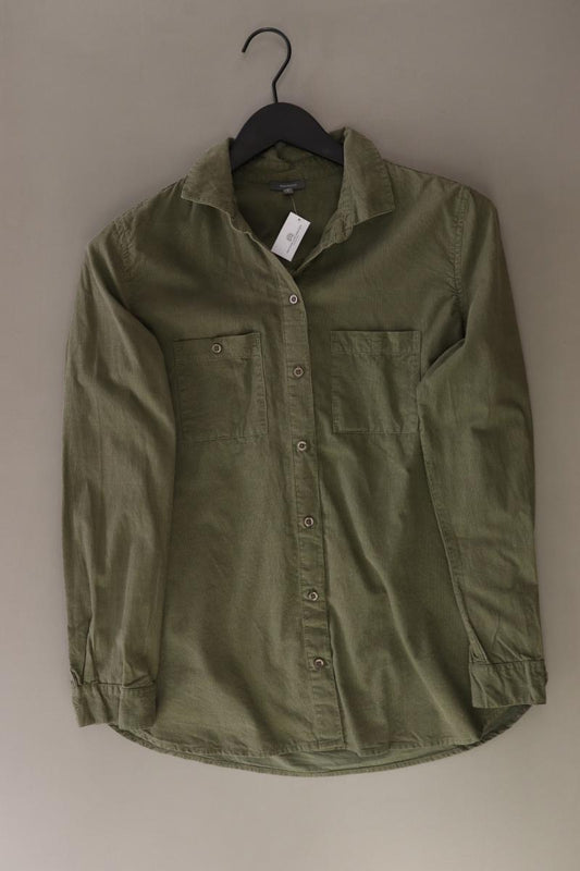 Montego Langarmbluse Gr. 40 olivgrün aus Baumwolle