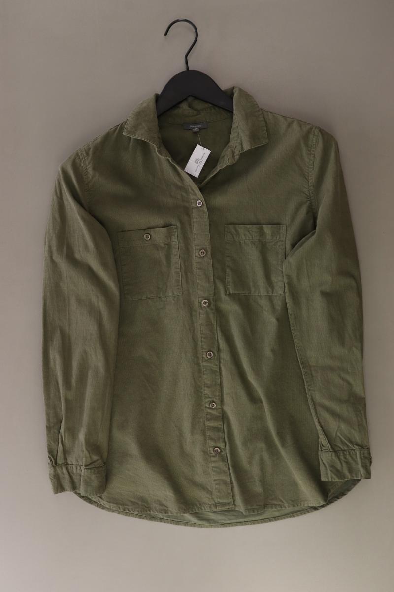 Montego Langarmbluse Gr. 40 olivgrün aus Baumwolle