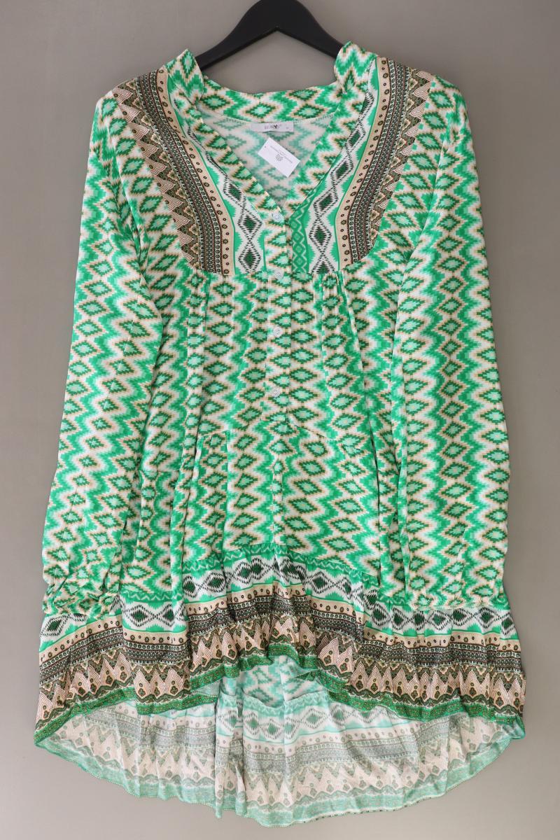 Hailys Tunikakleid Gr. M Langarm grün aus Viskose