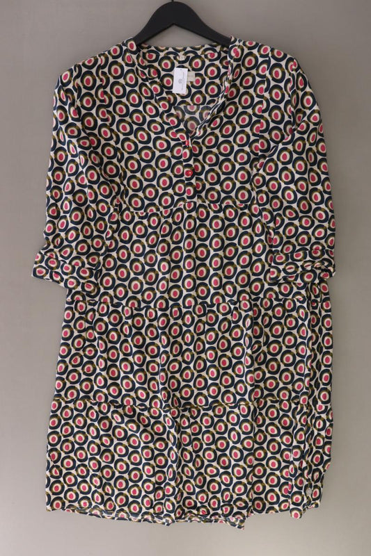 Milano Italy Midikleid Gr. 40 3/4 Ärmel mehrfarbig aus Viskose
