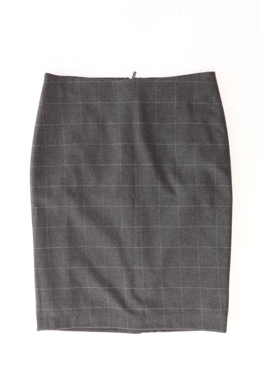 More&More Bleistiftrock Gr. 36 grau aus Polyester