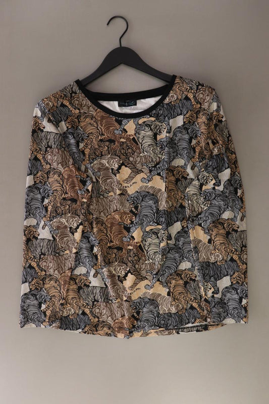 Longsleeve-Shirt Gr. 52 Langarm mehrfarbig aus Viskose