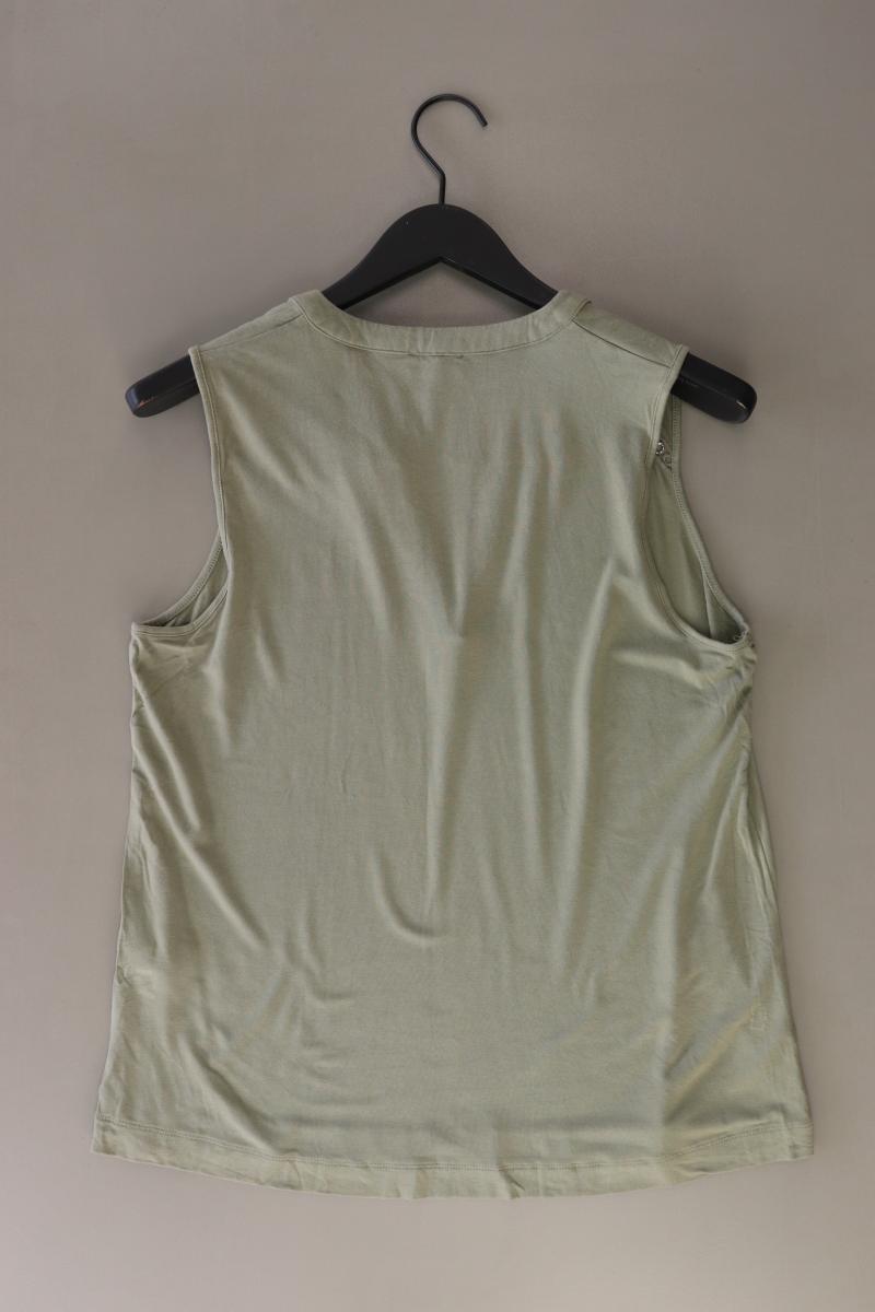 s.Oliver Ärmellose Bluse Gr. 42 olivgrün aus Viskose