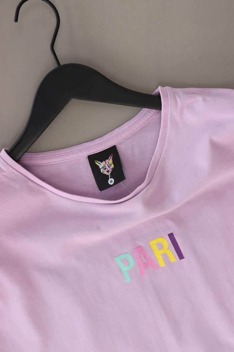 Pari Shirt Gr. M Kurzarm lila aus Baumwolle
