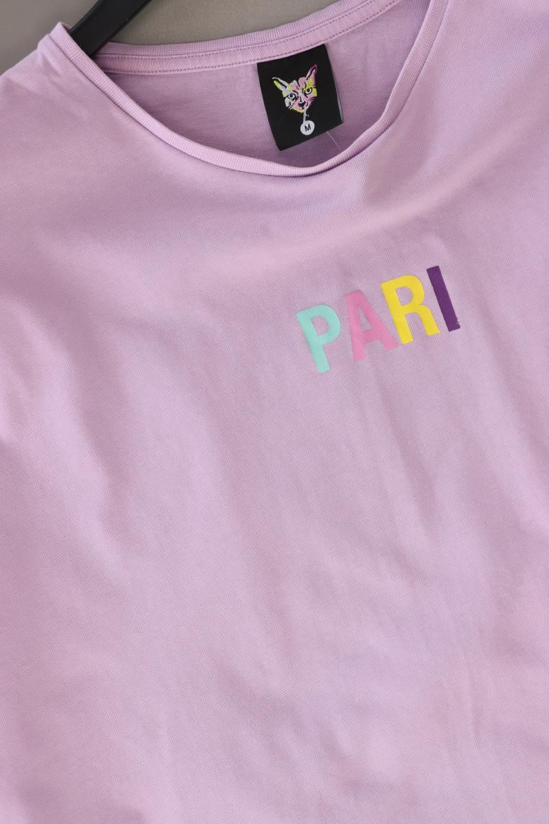 Pari Shirt Gr. M Kurzarm lila aus Baumwolle
