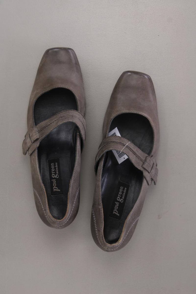 Gabor Pumps Gr. 39 grau aus Leder