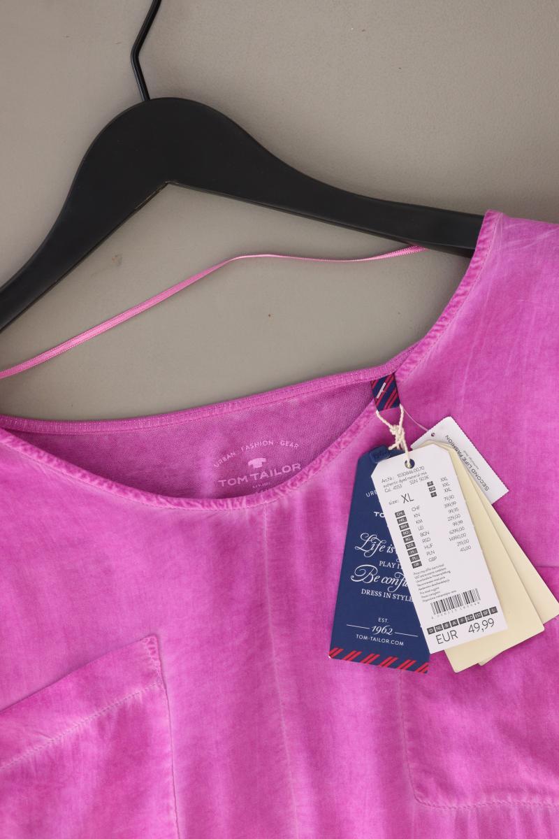 Tom Tailor Regular Bluse Gr. XL neu mit Etikett Neupreis: 49,99€! 3/4 Ärmel lila