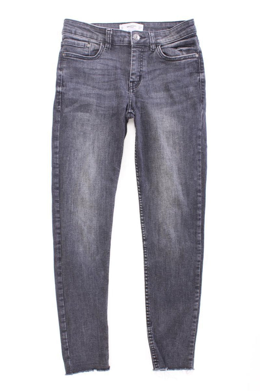 Mango Skinny Jeans Gr. 36 grau aus Baumwolle