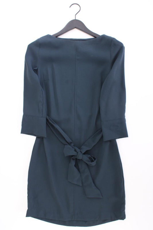 H&M Langarmkleid Gr. XS neuwertig 3/4 Ärmel blau aus Polyester