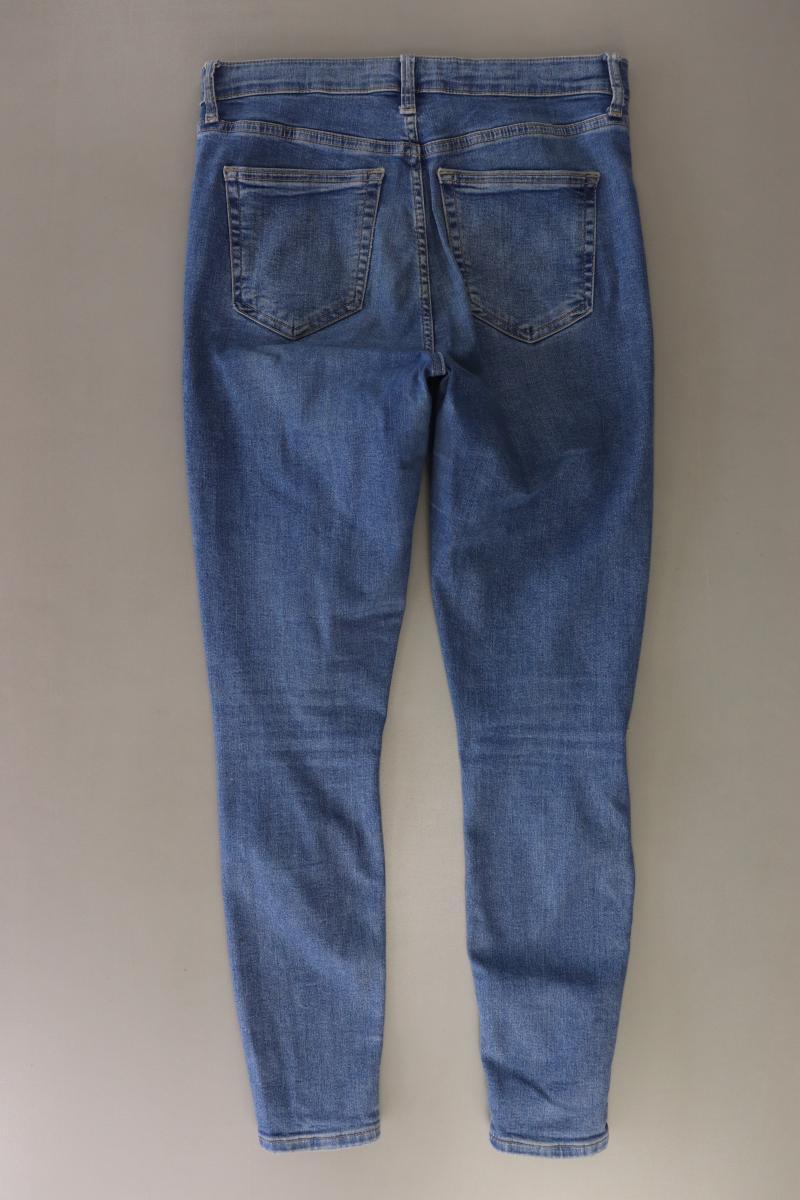 Second Hand Outfit Größe M mit Montego Langarmbluse in Gr. 40 und Halskette