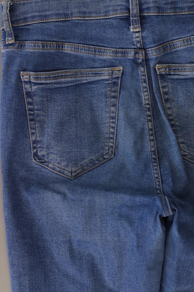 Topshop Skinny Jeans Gr. W30/L32 blau aus Baumwolle
