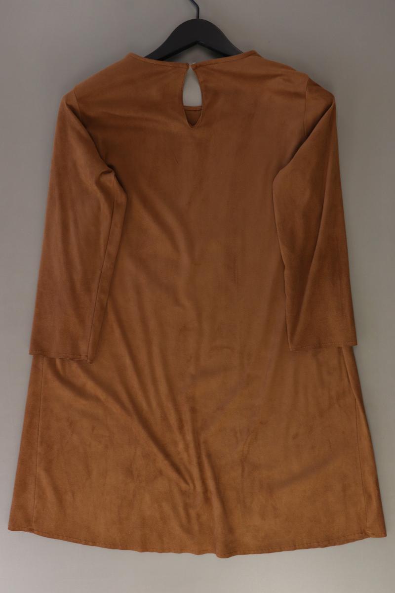 Stradivarius Midikleid Gr. M 3/4 Ärmel braun aus Polyester