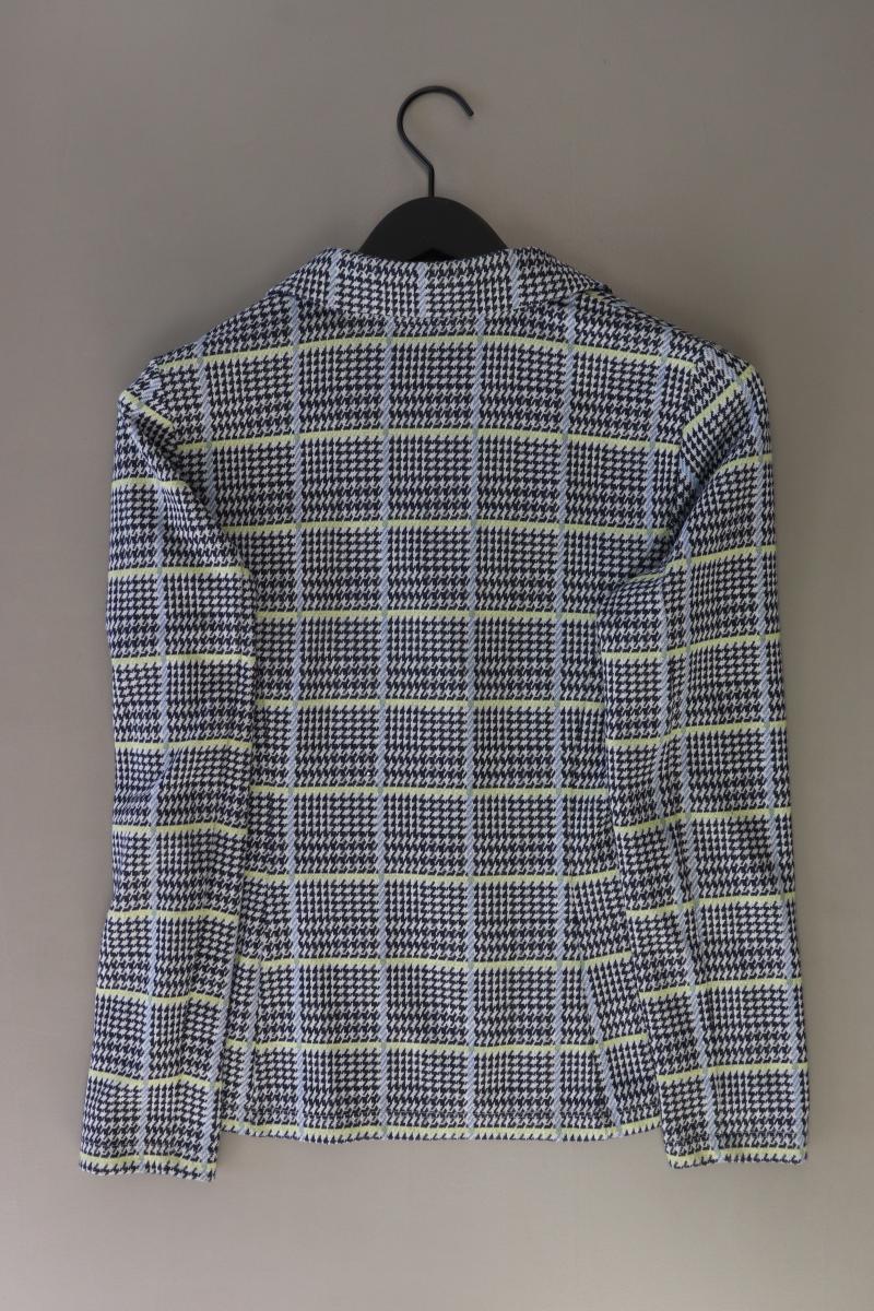 Street One Jerseyblazer Gr. 38 hahnentritt blau aus Baumwolle