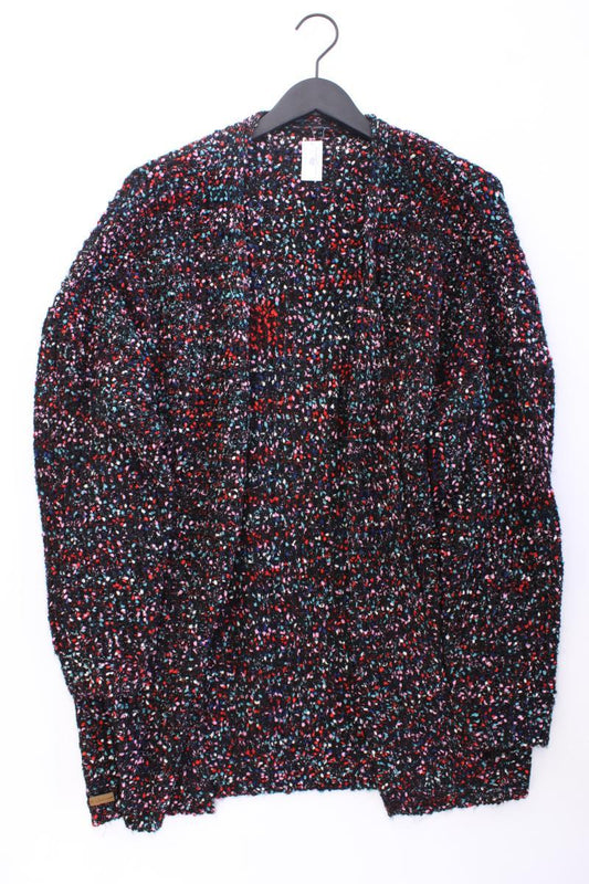 G!na Strickjacke Gr. 46/48 Langarm mehrfarbig aus Polyester