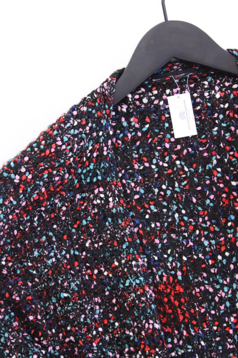 G!na Strickjacke Gr. 46/48 Langarm mehrfarbig aus Polyester