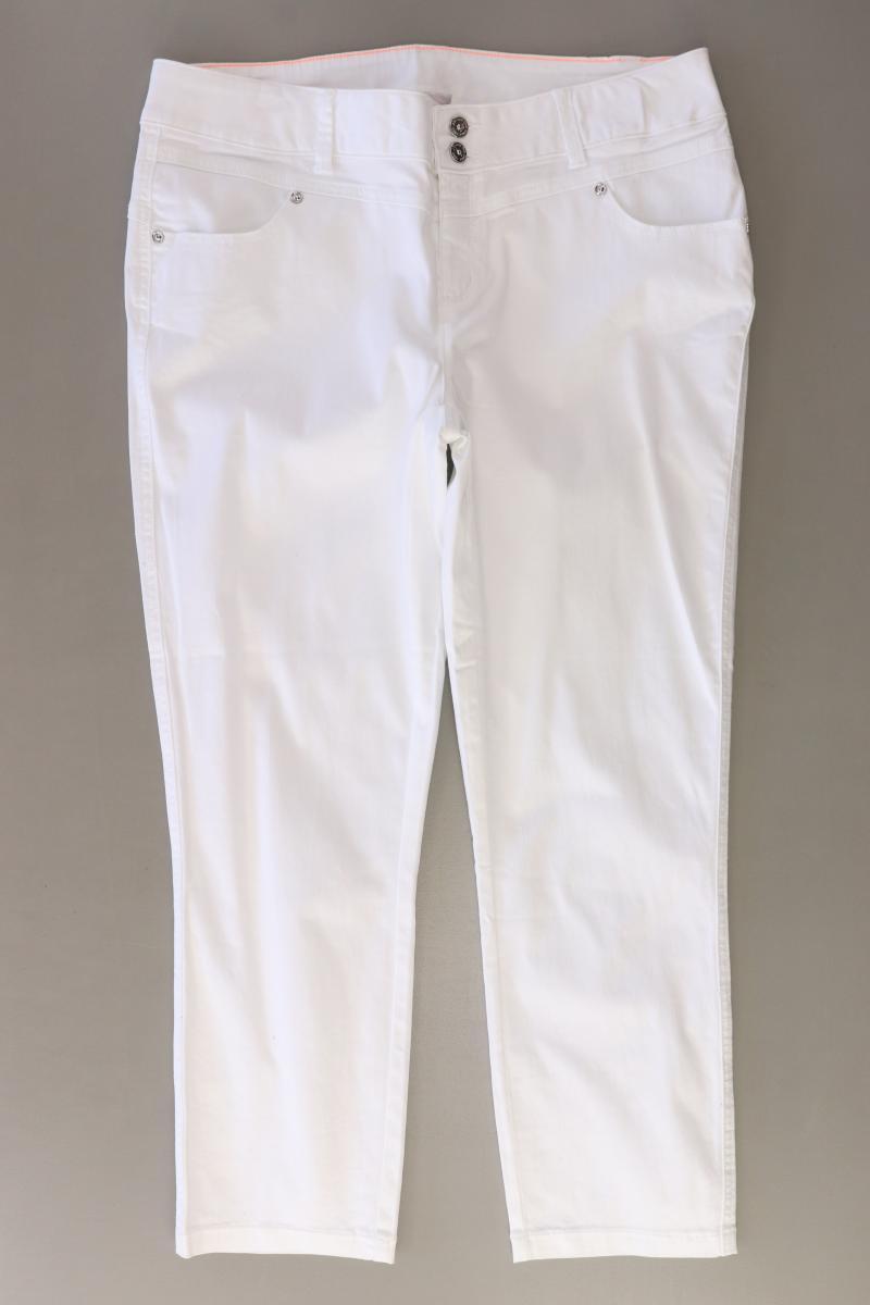 Street One Straight Jeans Gr. 40/L26 weiß aus Baumwolle