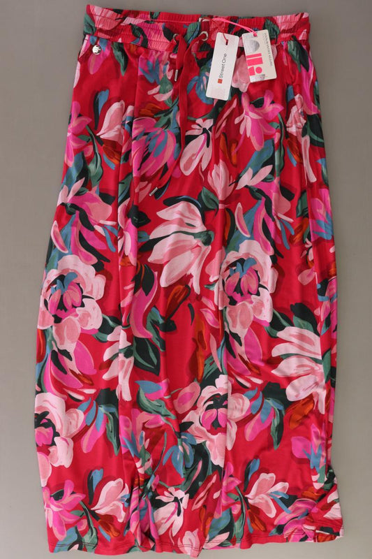 Street One Stretchrock Gr. 38 mit Blumenmuster neu mit Etikett pink aus Viskose