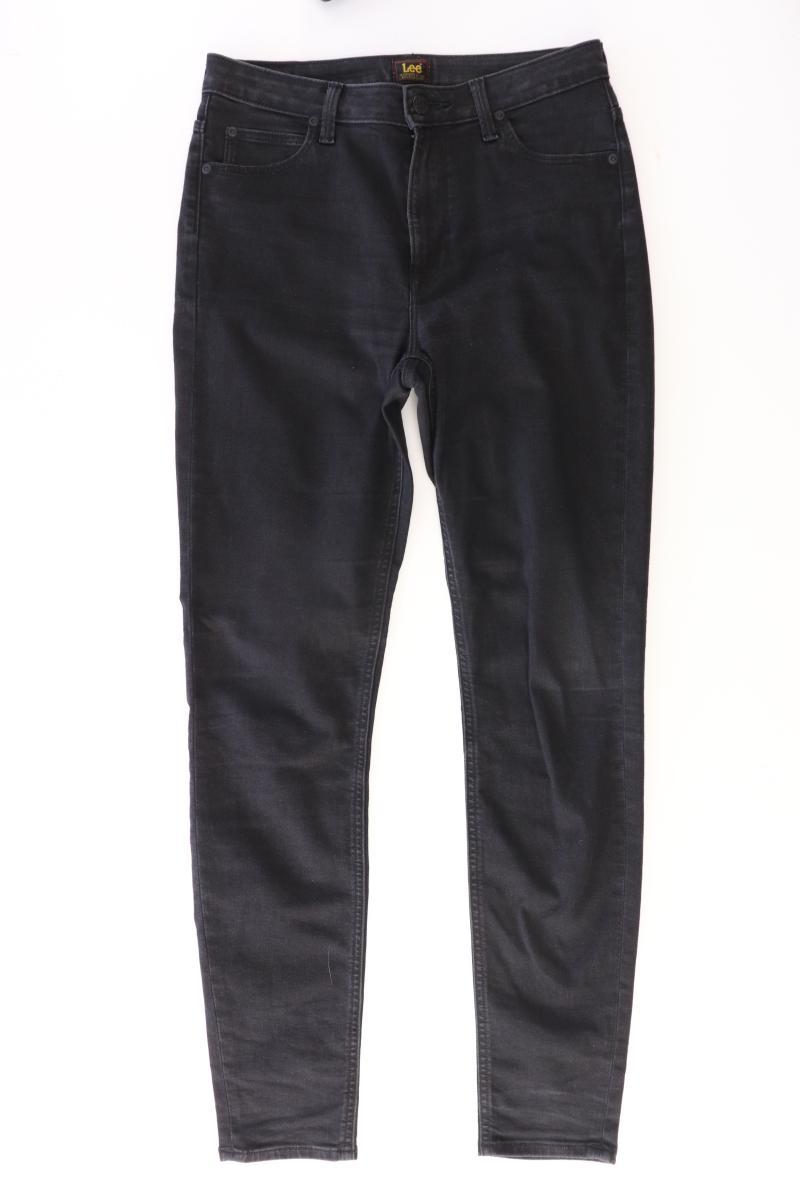 Lee Straight Jeans Gr. W31/L33 Modell Scarlett schwarz aus Baumwolle