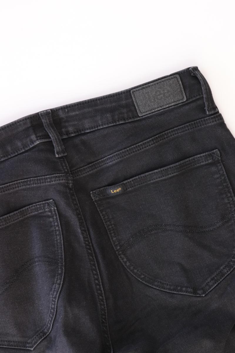 Lee Straight Jeans Gr. W31/L33 Modell Scarlett schwarz aus Baumwolle