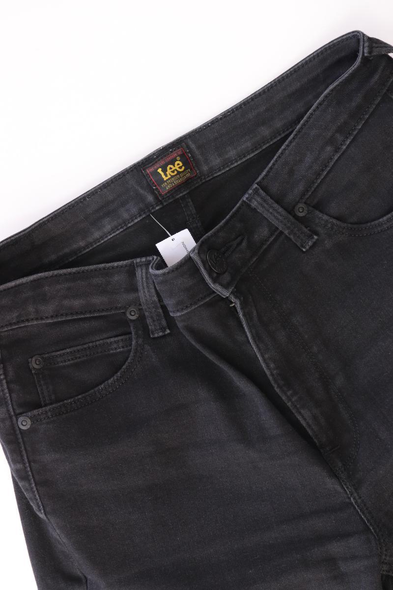 Lee Straight Jeans Gr. W31/L33 Modell Scarlett schwarz aus Baumwolle