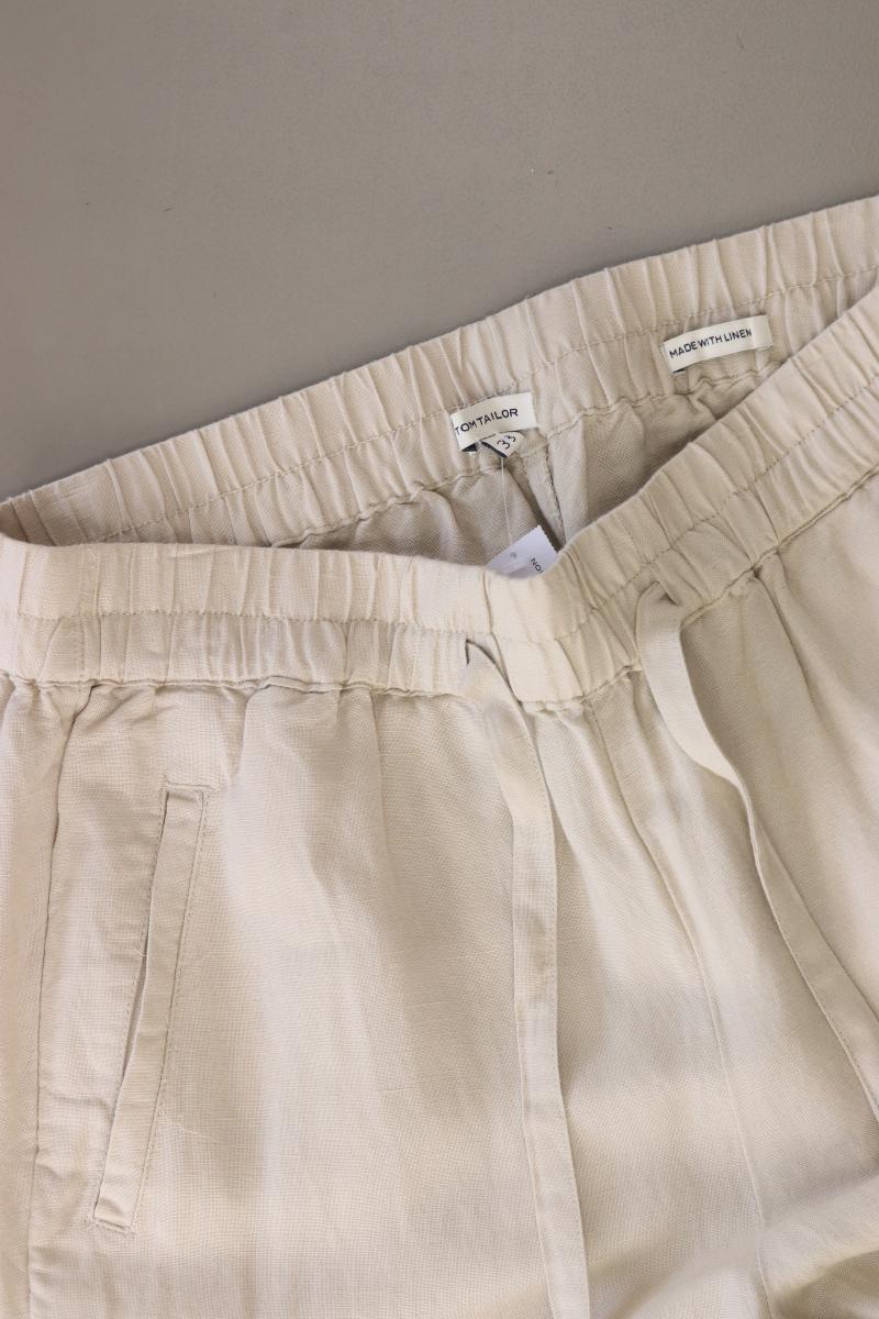 Tom Tailor Hose Gr. 38 creme aus Baumwolle