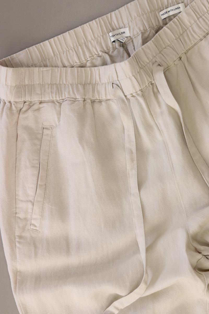Tom Tailor Hose Gr. 38 creme aus Baumwolle