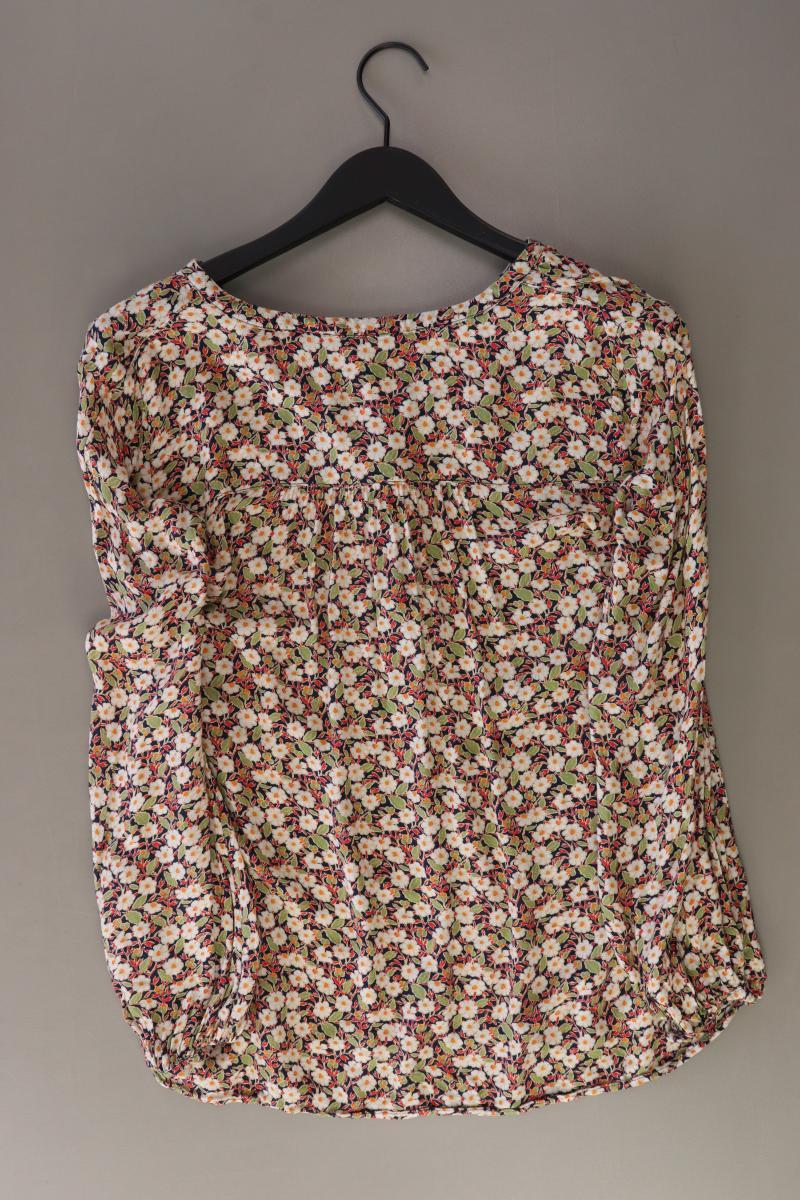 Esprit Langarmbluse Gr. 36 mit Blumenmuster mehrfarbig aus Viskose