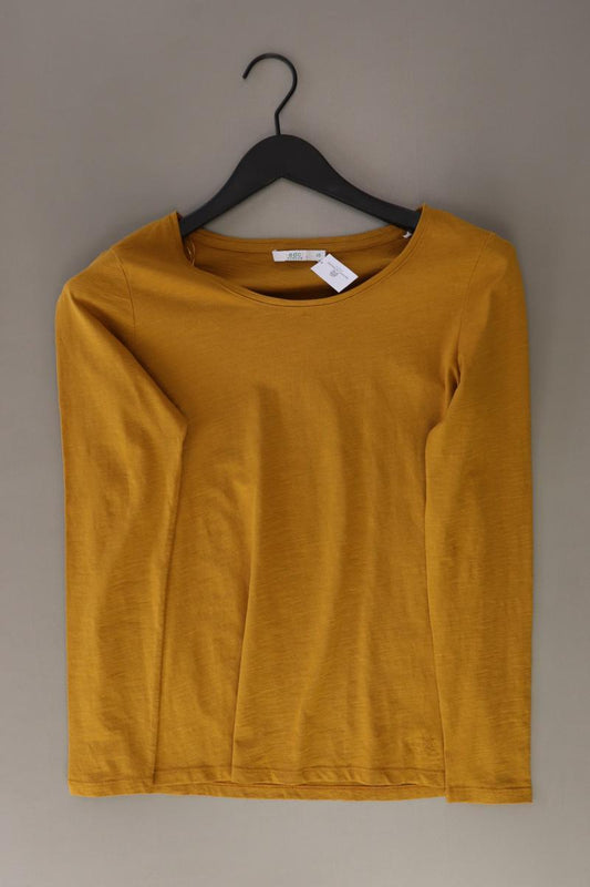 edc by Esprit Longsleeve-Shirt Gr. XS Langarm gelb aus Baumwolle