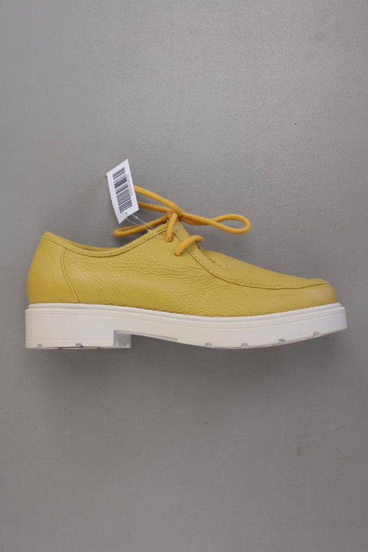 Vitaform Halbschuh Hirschleder Gr. 37 neuwertig gelb