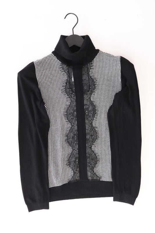 Alba Moda Rollkragenpullover Gr. 38 schwarz aus Viskose