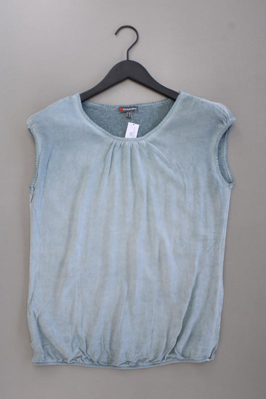 Street One Kurzarmbluse Gr. 36 blau