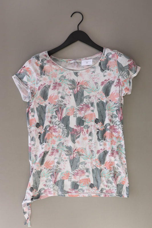 edc by Esprit Printshirt Gr. S Kurzarm mehrfarbig aus Baumwolle