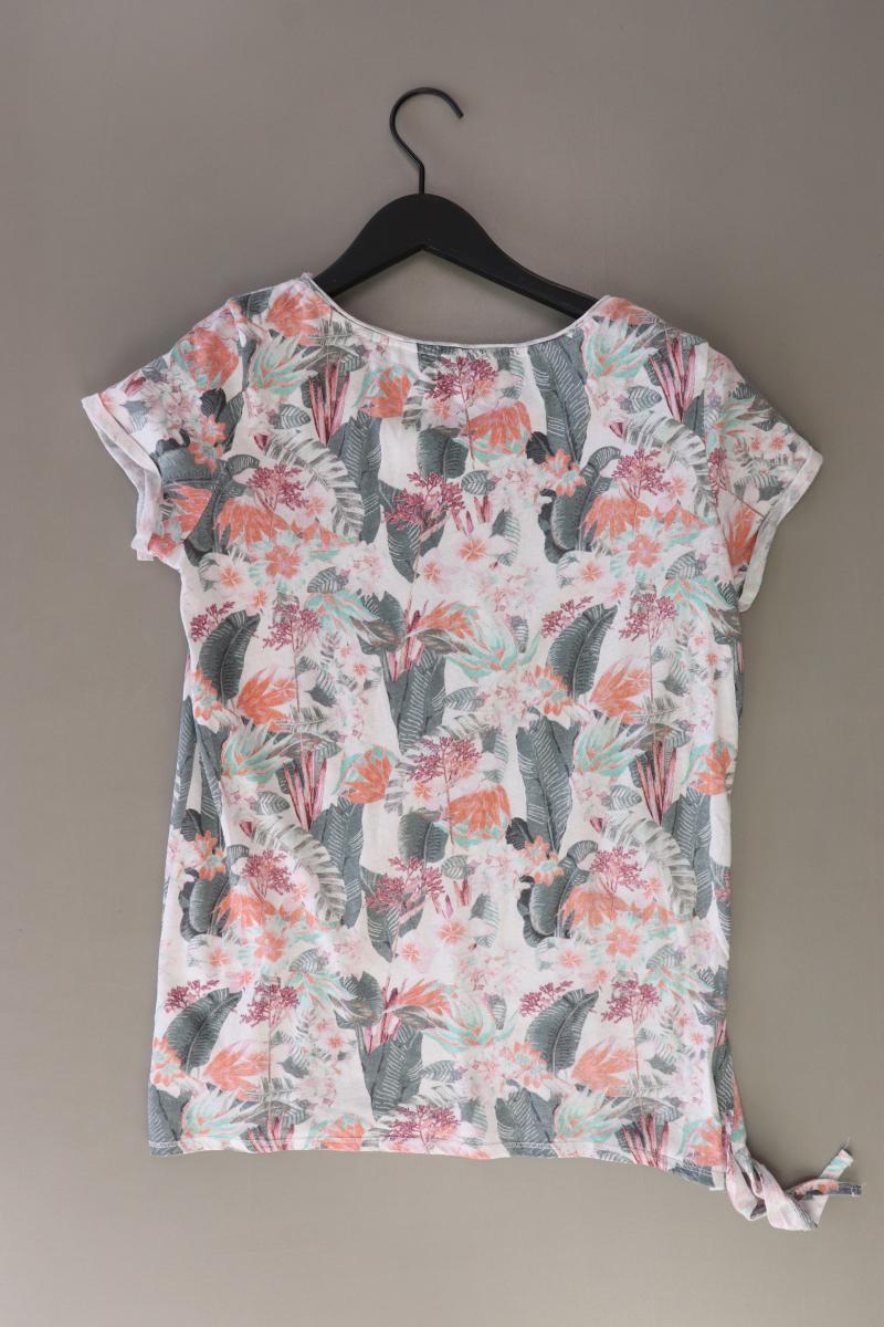edc by Esprit Printshirt Gr. S Kurzarm mehrfarbig aus Baumwolle
