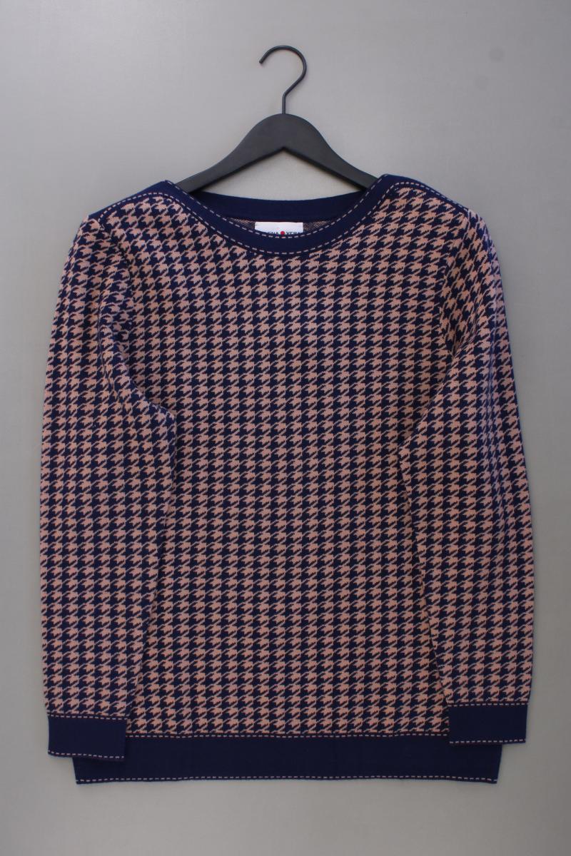 Helena Vera Feinstrickpullover Gr. 44 hahnentritt neu mit Etikett blau