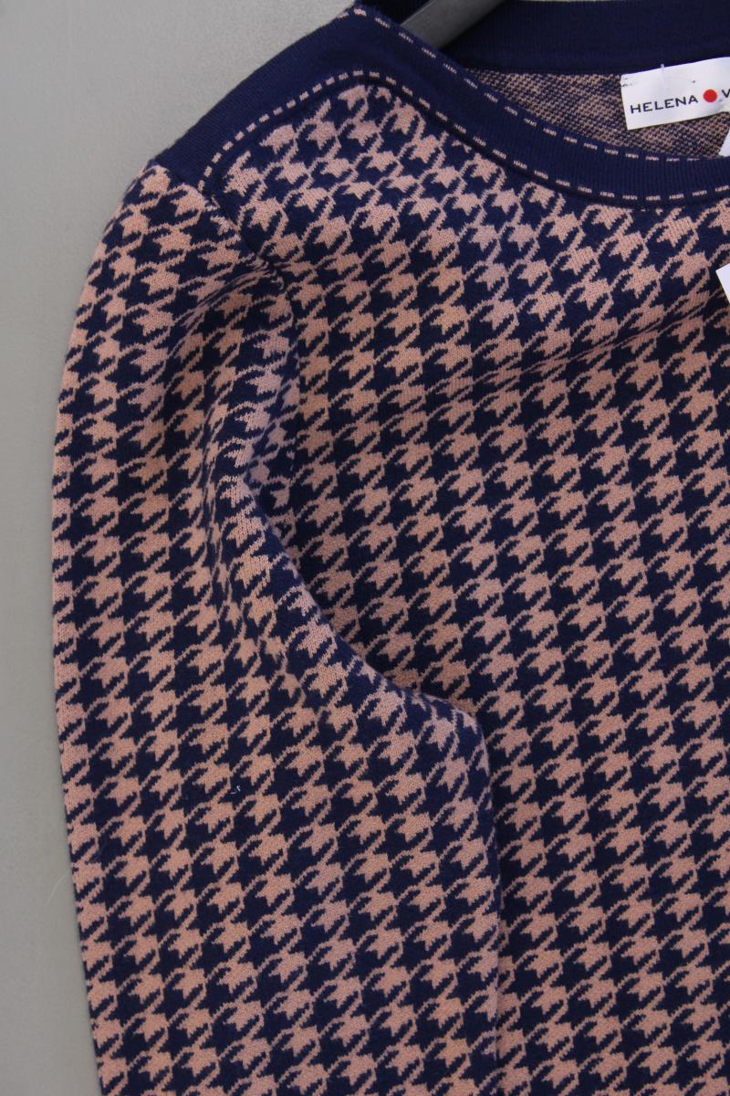 Helena Vera Feinstrickpullover Gr. 44 hahnentritt neu mit Etikett blau
