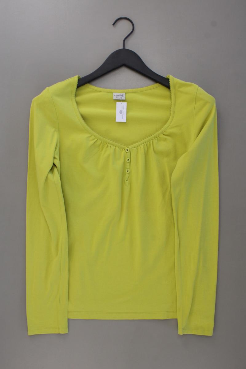 Esprit Longsleeve-Shirt Gr. M Langarm grün aus Baumwolle