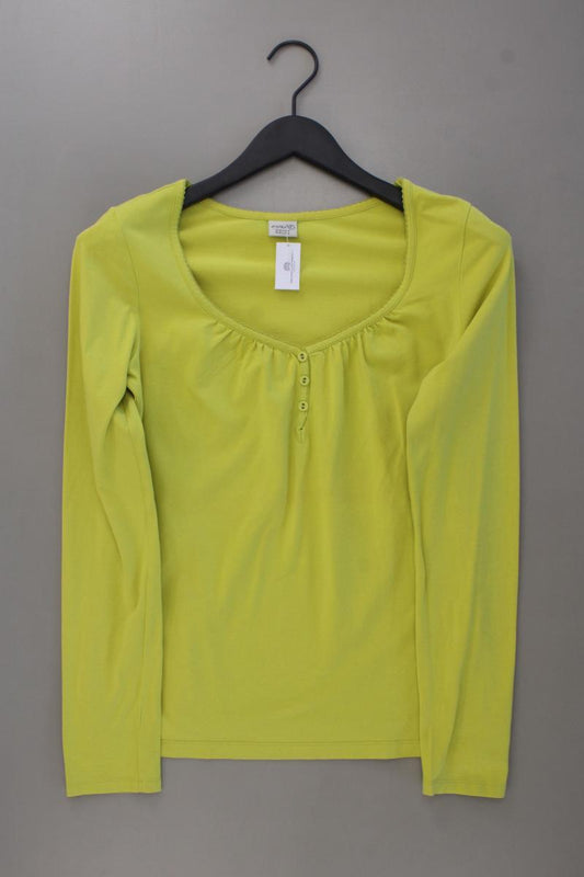 Esprit Longsleeve-Shirt Gr. M Langarm grün aus Baumwolle