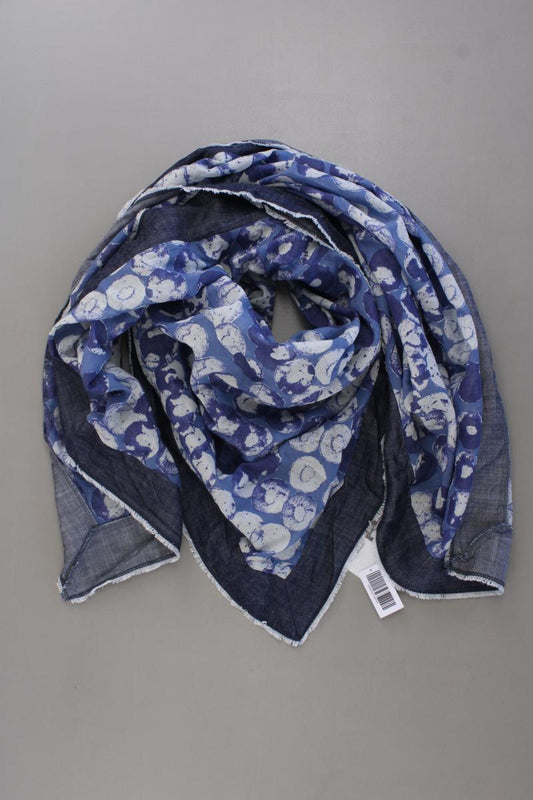 Opus Tuch Apolka Scarf blau aus Baumwolle