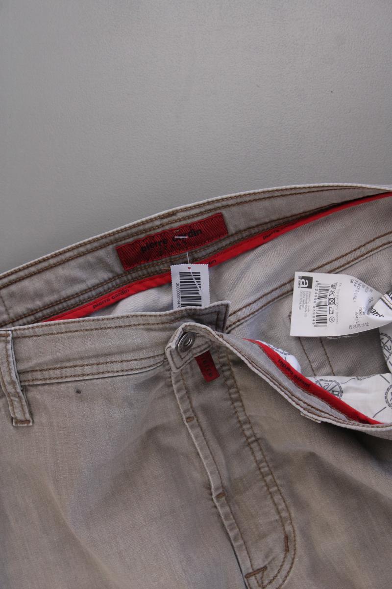 Pierre Cardin Straight Jeans für Herren Gr. W42/L32 Modell Deauville grau