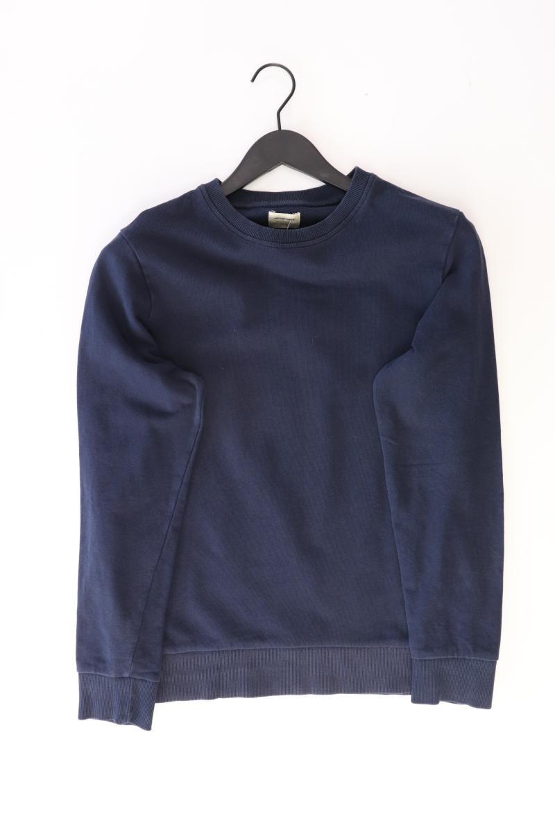 Jack & Jones Langarmpullover für Herren Gr. S blau aus Baumwolle