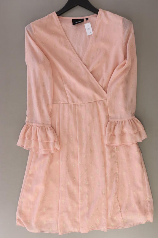 Object Chiffonkleid Gr. 38 Langarm rosa aus Polyester